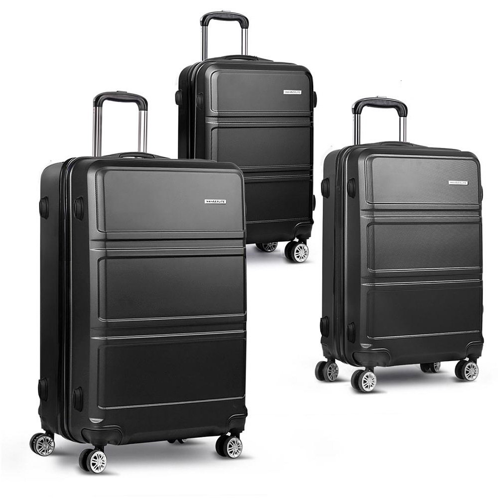 Wanderlite Luggage Set Suitcase Sets 1/2/3pc Carry On TSA Hard Case Lightweight - Picture 14 of 103