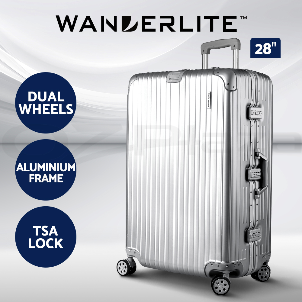 Wanderlite Luggage Set Suitcase Sets 1/2/3pc Carry On TSA Hard Case Lightweight - Picture 101 of 103