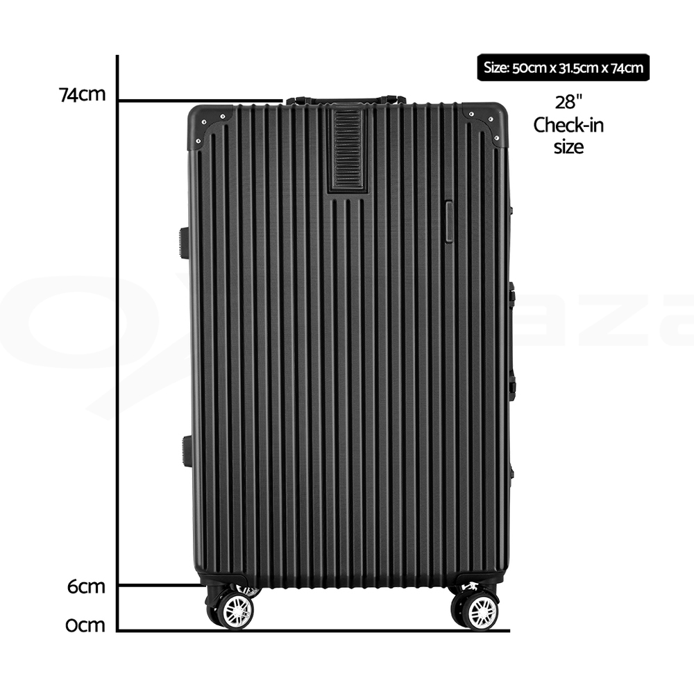 Wanderlite Luggage Set Suitcase Sets 1/2/3pc Carry On TSA Hard Case Lightweight - Picture 100 of 103