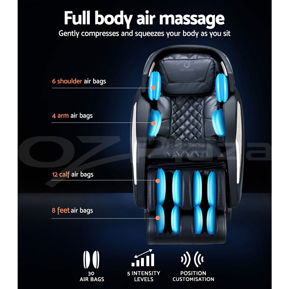 Ogawa Electric Massage Chair Shiatsu Zero Gravity Recliner Head Back