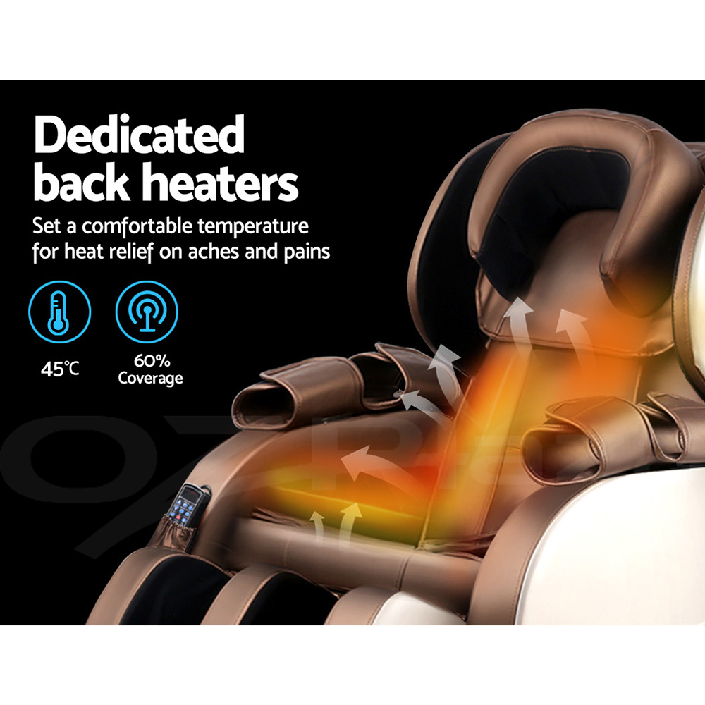 Livemor Electric Massage Chair Zero Gravity Back Massager Shiatsu