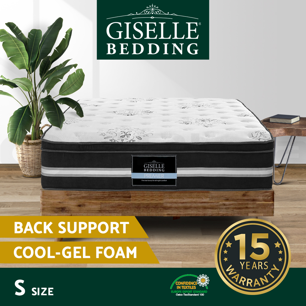 Giselle Mattress Queen Double King Single COOL-GEL Memory Foam Pocket Spring - Picture 20 of 107