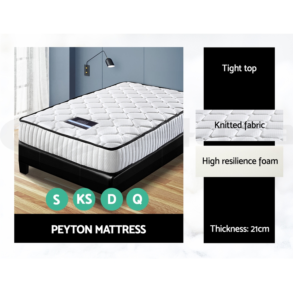 Giselle Mattress Queen Double King Single Pocket Spring Euro Tight Pillow Top - Picture 8 of 18