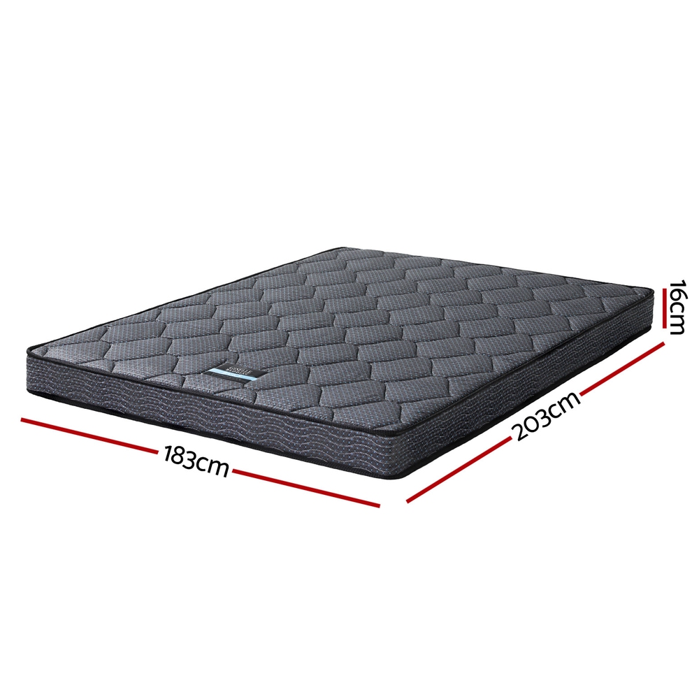 Giselle Mattress Queen Double King Single Bed Euro Top Pocket Spring Firm Foam - Picture 13 of 39