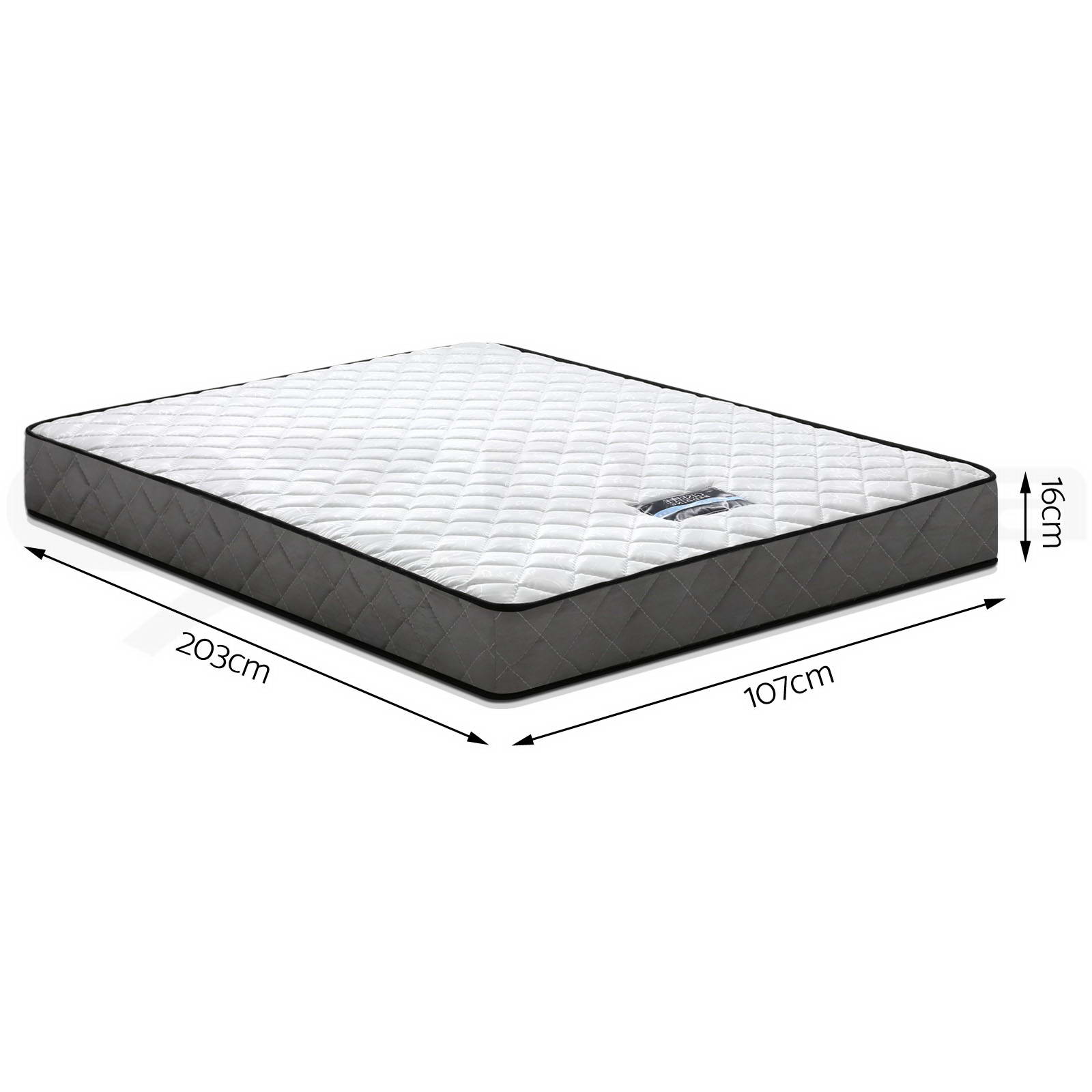 QUEEN KING SINGLE DOUBLE Mattress Bed Size Bonnell Spring ...