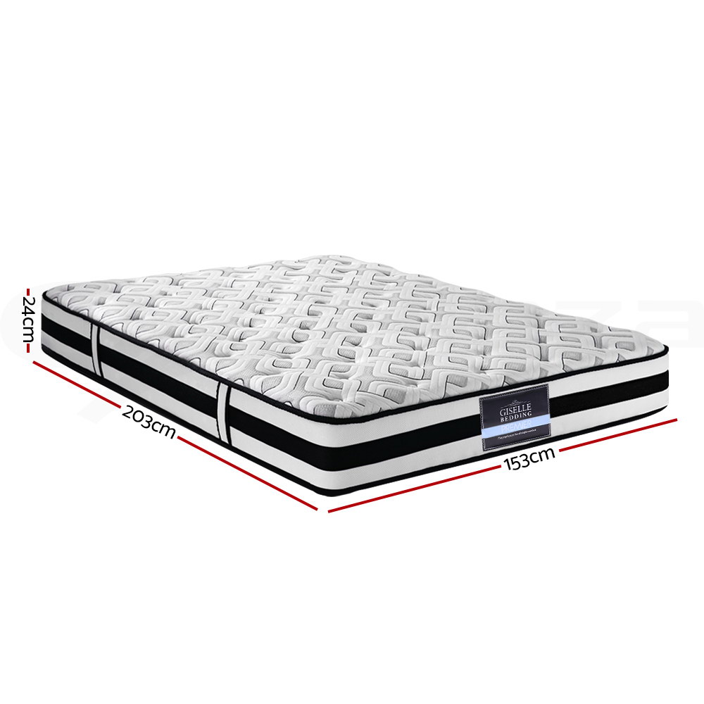 Giselle Mattress QUEEN DOUBLE KING SINGLE Extra Firm Chiropractic Pocket Spring - Picture 16 of 17