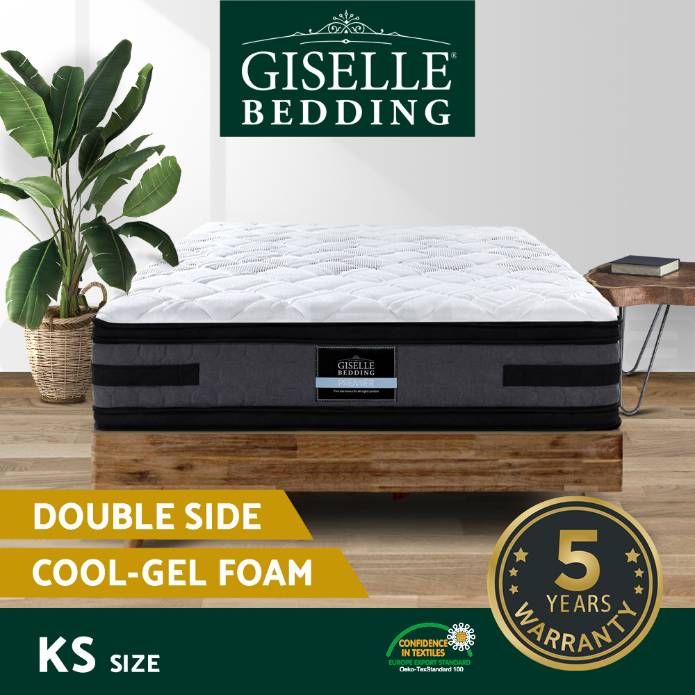 Giselle Mattress Queen Double King Single COOL-GEL Memory Foam Pocket Spring - Picture 69 of 107
