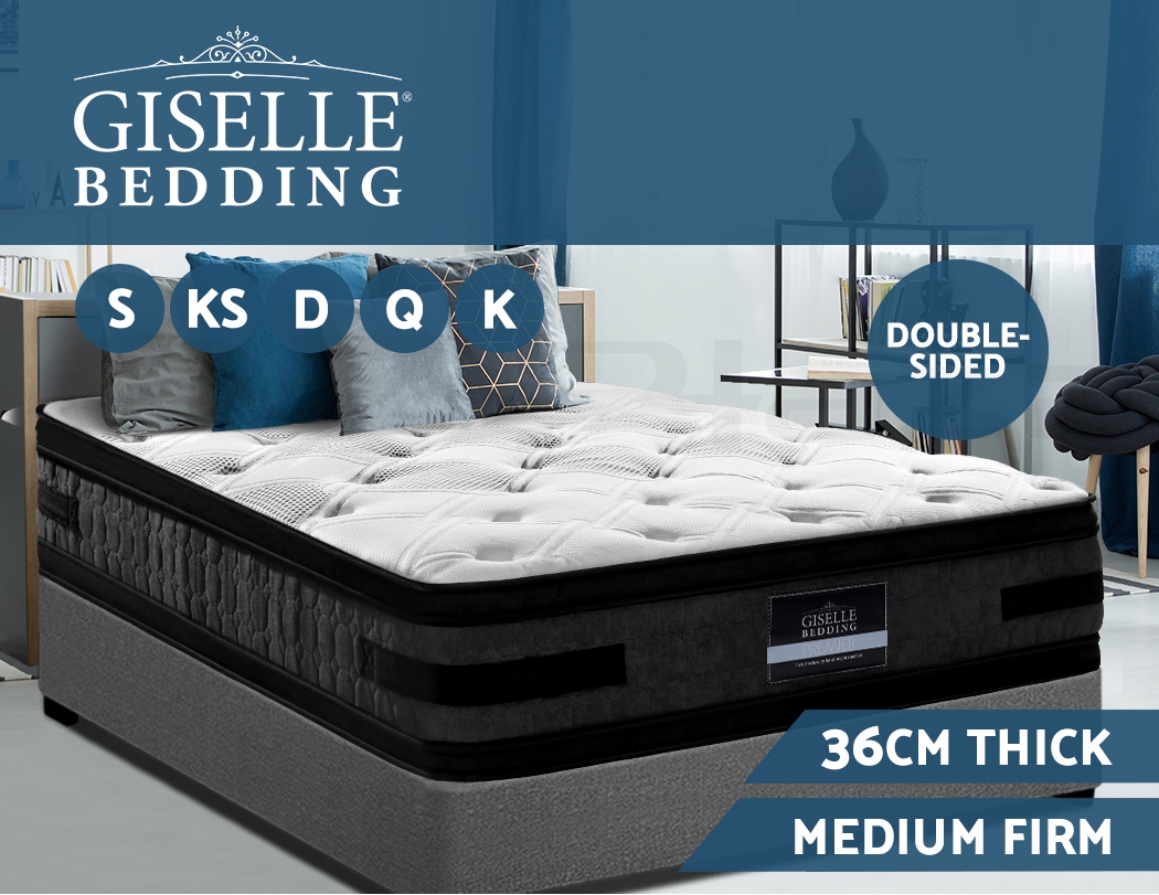 Giselle Mattress Queen Double King Single COOLGEL Pocket Spring Firm