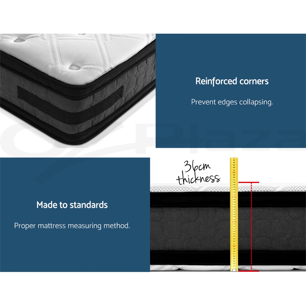 Giselle Mattress Queen Double King Single COOL-GEL Memory Foam Pocket Spring - Picture 90 of 107