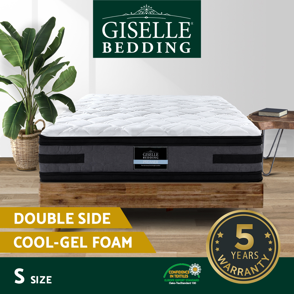 Giselle Mattress Queen Double King Single COOL-GEL Memory Foam Pocket Spring - Picture 91 of 107