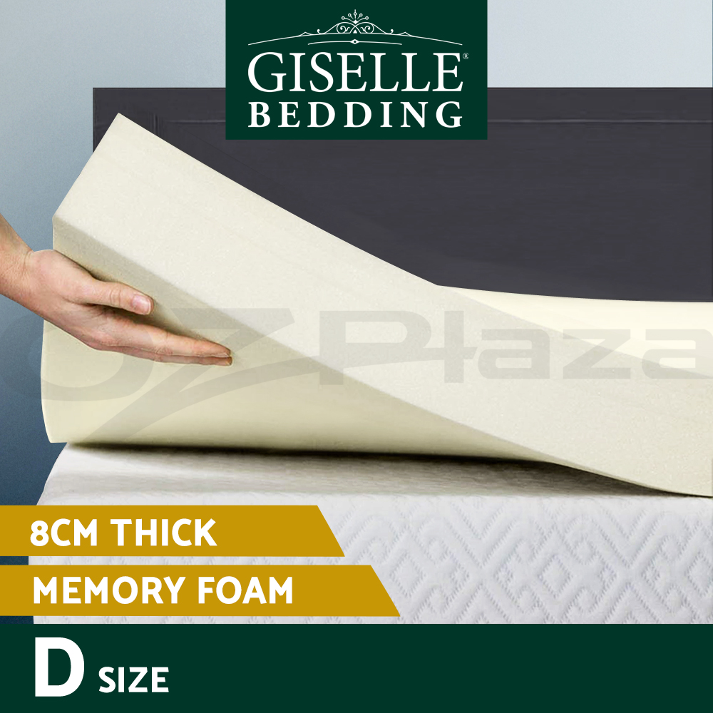 Giselle Memory Foam Topper Mattress Toppers Cool Gel Bamboo Cover 7-zone Pad Mat - Picture 75 of 90
