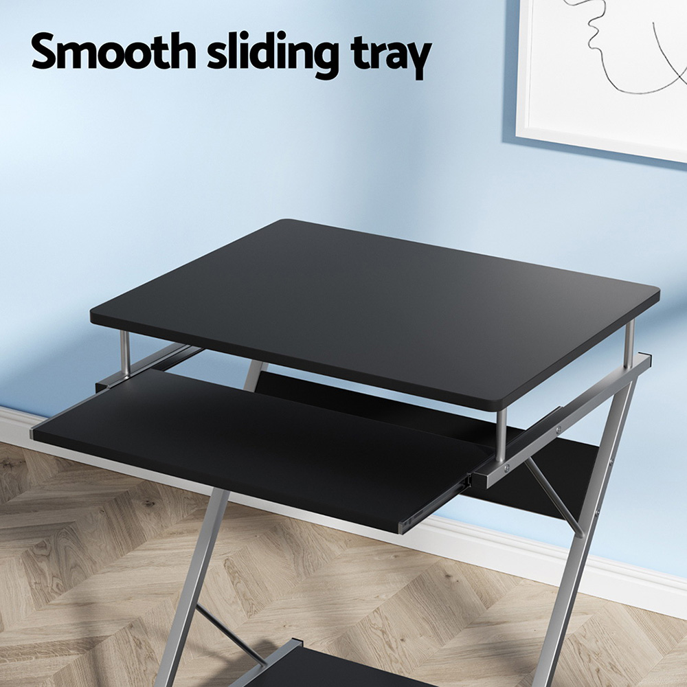 Artiss Computer Desk Laptop Desks Keyboard Tray Shelf Home Office Table 60CM - Picture 13 of 24