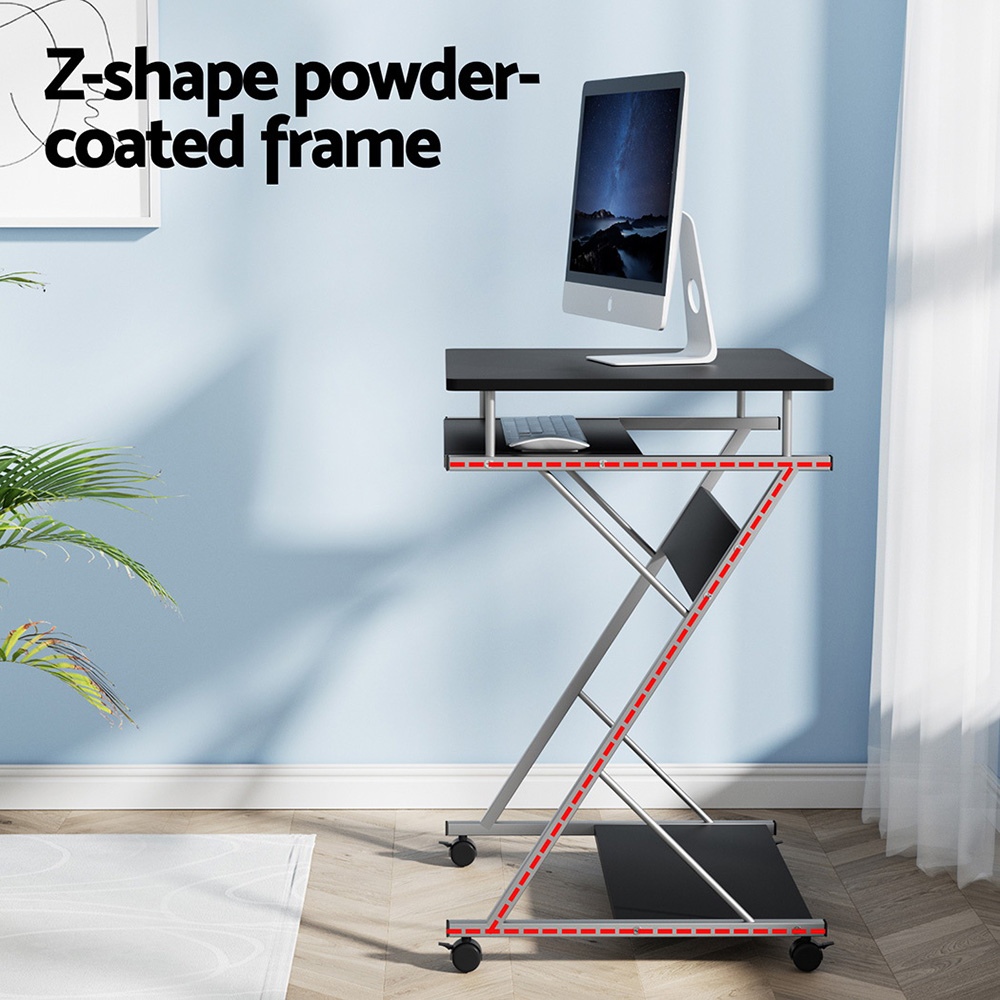 Artiss Computer Desk Laptop Desks Keyboard Tray Shelf Home Office Table 60CM - Picture 14 of 24
