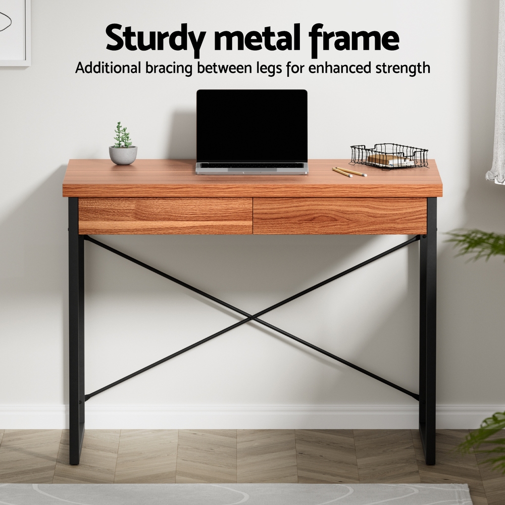 Artiss Computer Desk Office Study Desks Laptop Table Corner Student Desk Metal - Picture 71 of 115