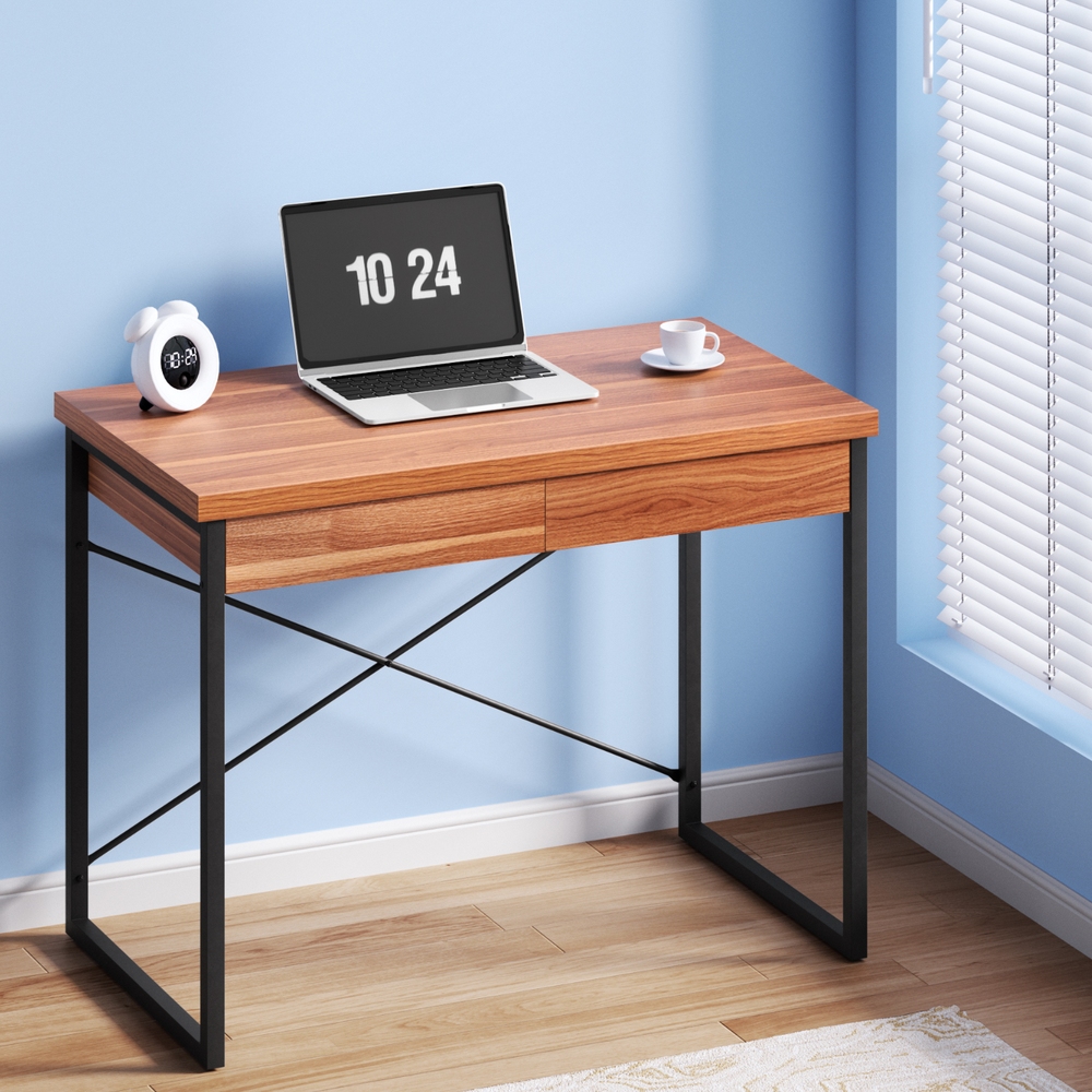 Artiss Computer Desk Office Study Desks Laptop Table Corner Student Desk Metal - Picture 74 of 115