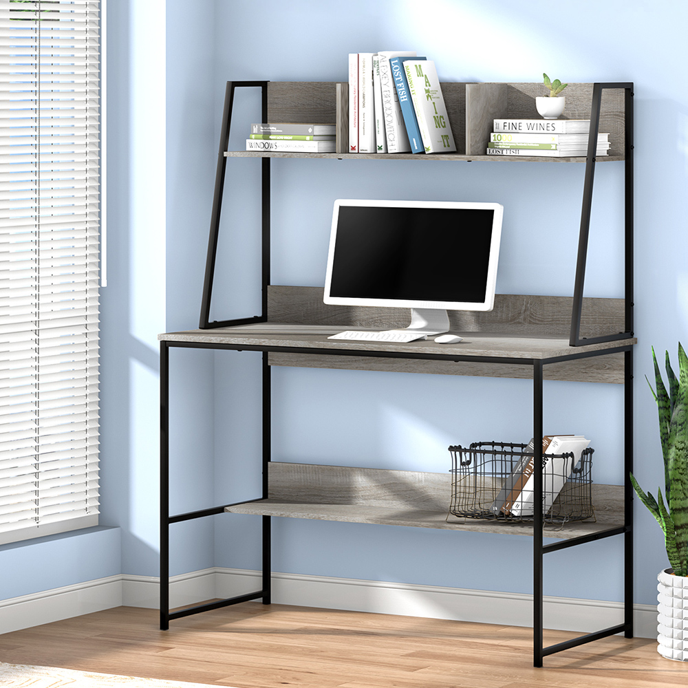 Artiss Computer Desk Office Study Desks Laptop Table Corner Student Desk Metal - Picture 50 of 115