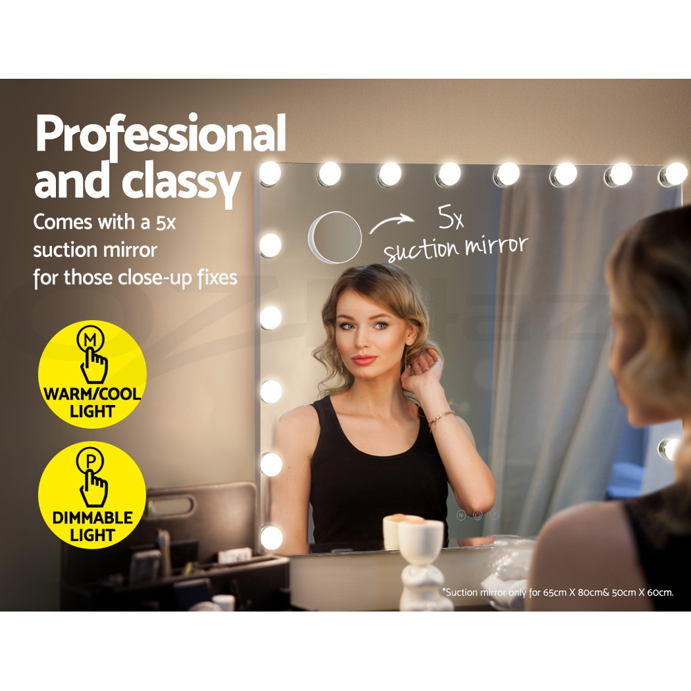 Embellir Makeup Mirror With Lights Hollywood LED Bulbs Vanity Touch