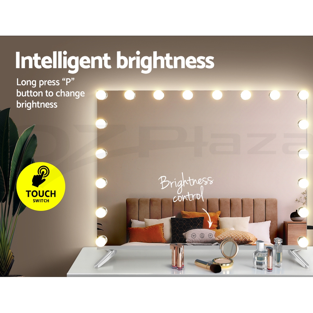 Embellir Makeup Mirror With Lights Hollywood LED Bulbs Vanity Touch