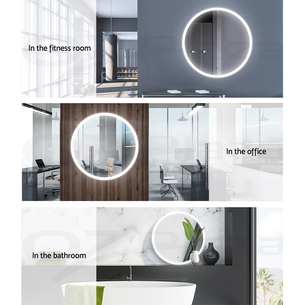 Embellir Wall Mirrors Makeup Mirror With Lights Bathroom 50/60/70/80/90CM Vanity - Picture 32 of 101