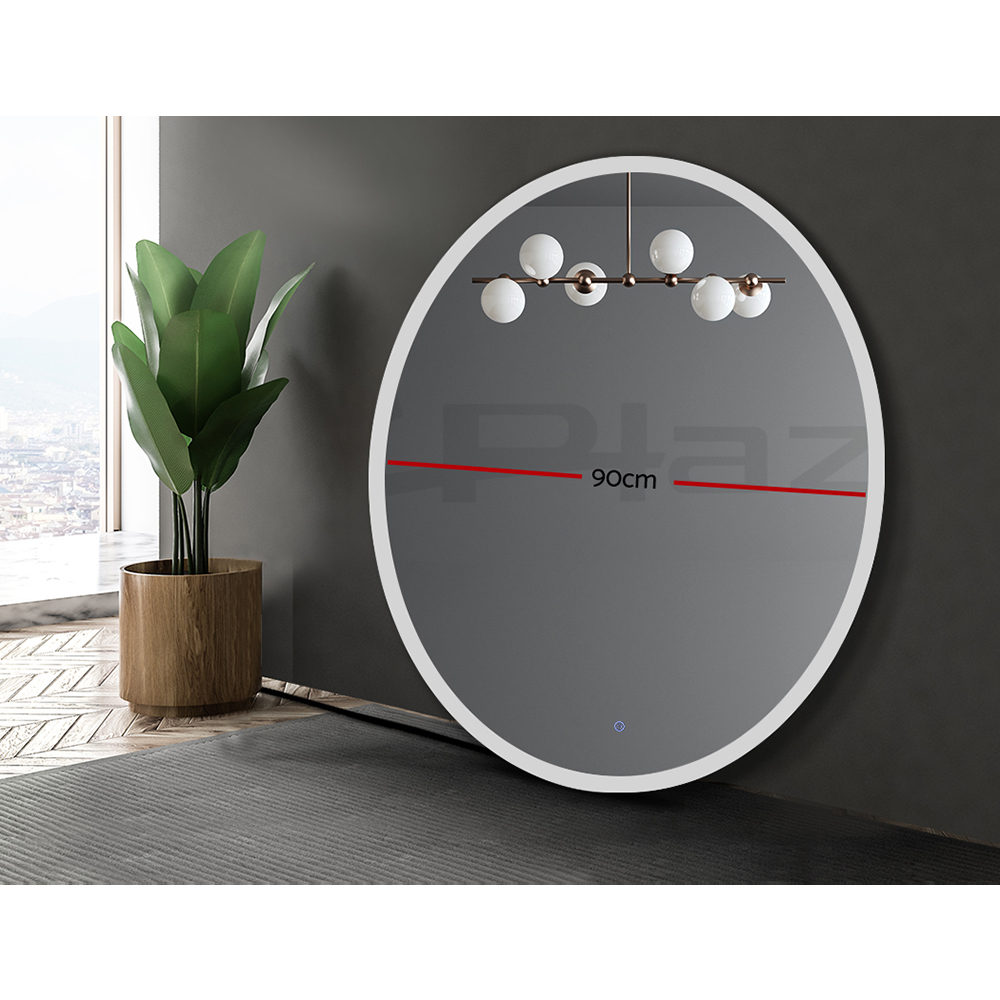 Embellir Wall Mirrors Makeup Mirror With Lights Bathroom 50/60/70/80/90CM Vanity - Picture 45 of 101