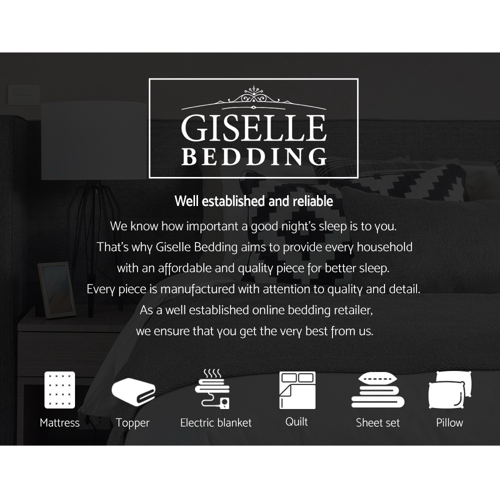 thumbnail 34 - Giselle Water-resistant Mattress Protector Bamboo Fibre Cotton Cover All Size