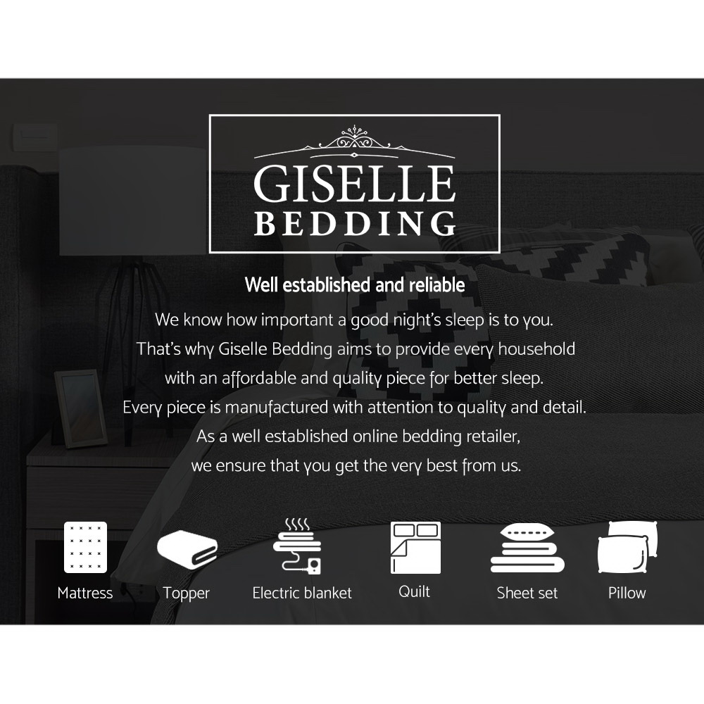 thumbnail 44 - Giselle Water-resistant Mattress Protector Bamboo Fibre Cotton Cover All Size