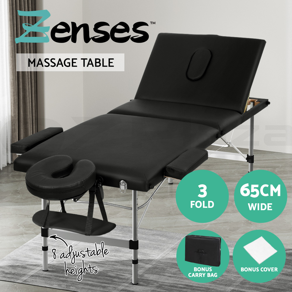 Zenses Massage Table Portable Aluminium Massage Bed Beauty Chair Therapy Folding - Picture 77 of 207