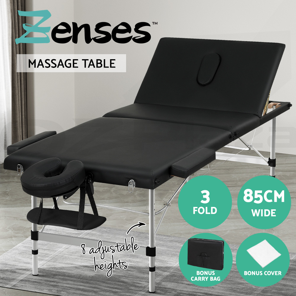 Zenses Massage Table Portable Aluminium Massage Bed Beauty Chair Therapy Folding - Picture 192 of 207