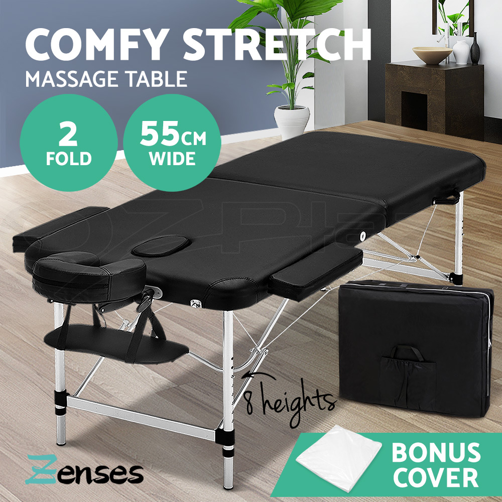 Zenses Massage Table Portable Aluminium Massage Bed Beauty Chair Therapy Folding - Picture 12 of 207