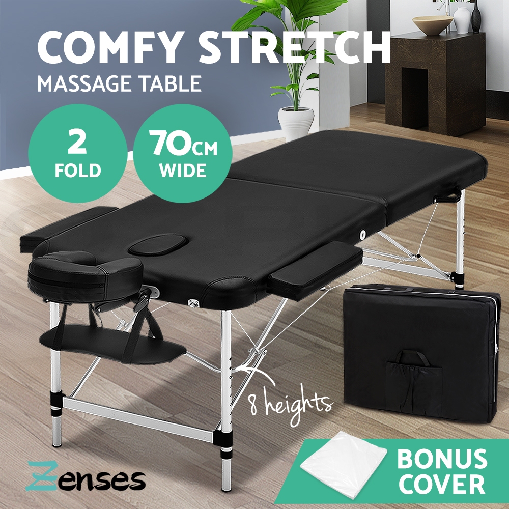Zenses Massage Table Portable Aluminium Massage Bed Beauty Chair Therapy Folding - Picture 23 of 207