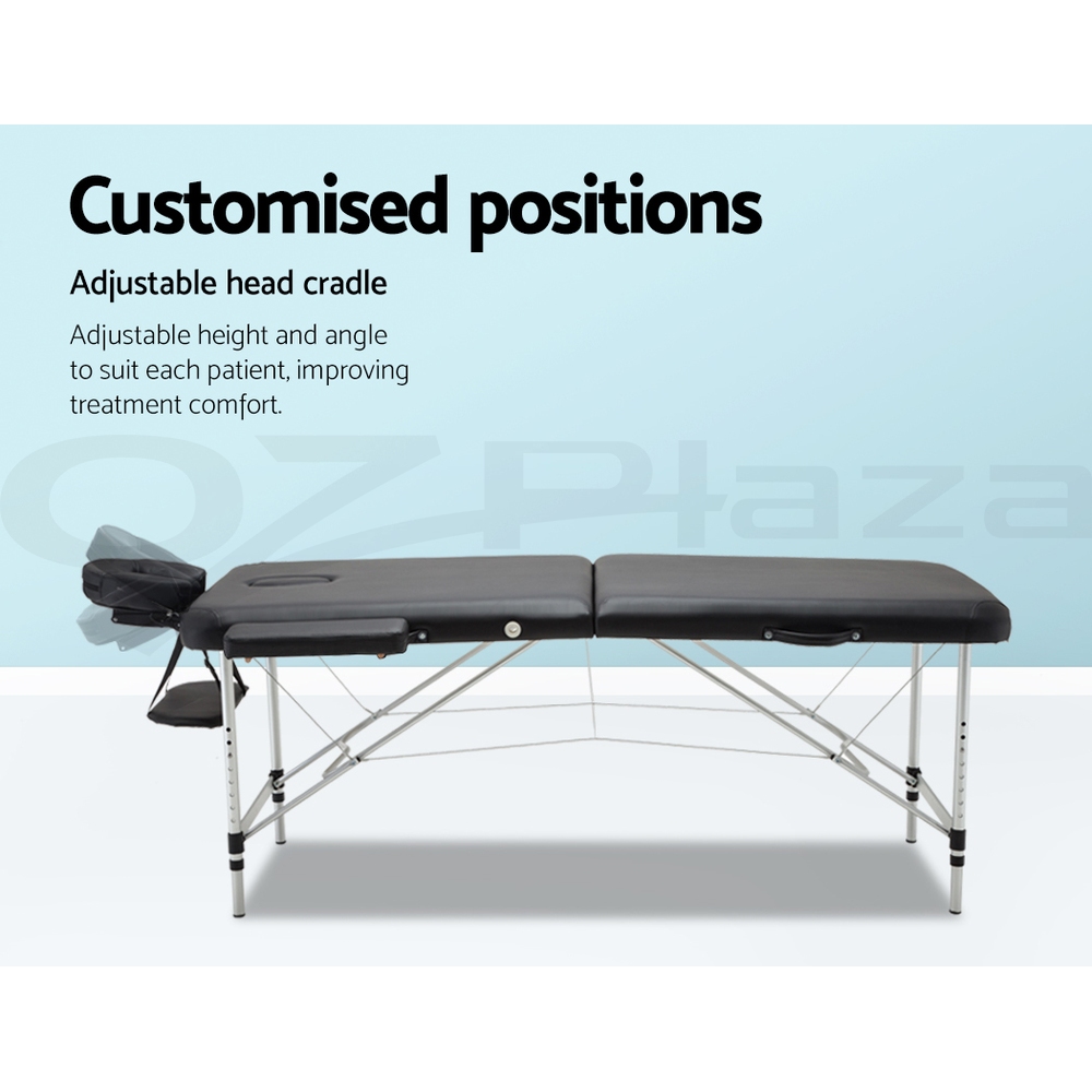 Zenses Massage Table Portable Aluminium Massage Bed Beauty Chair Therapy Folding - Picture 29 of 207