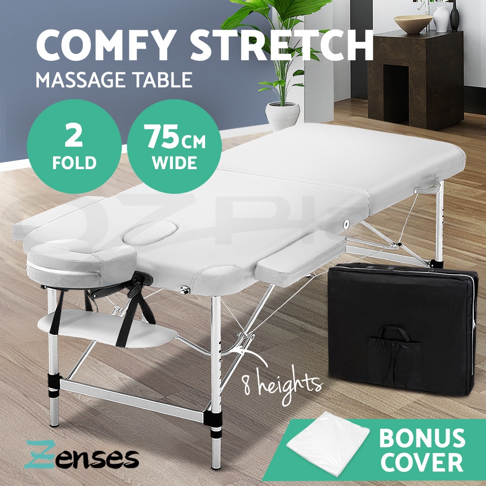 Zenses Massage Table Portable Aluminium Massage Bed Beauty Chair Therapy Folding - Picture 45 of 207
