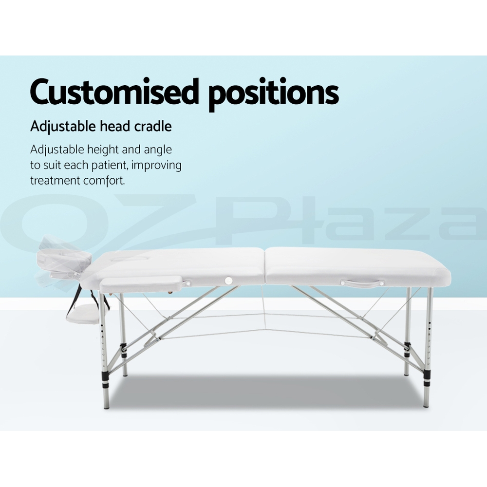 Zenses Massage Table Portable Aluminium Massage Bed Beauty Chair Therapy Folding - Picture 51 of 207