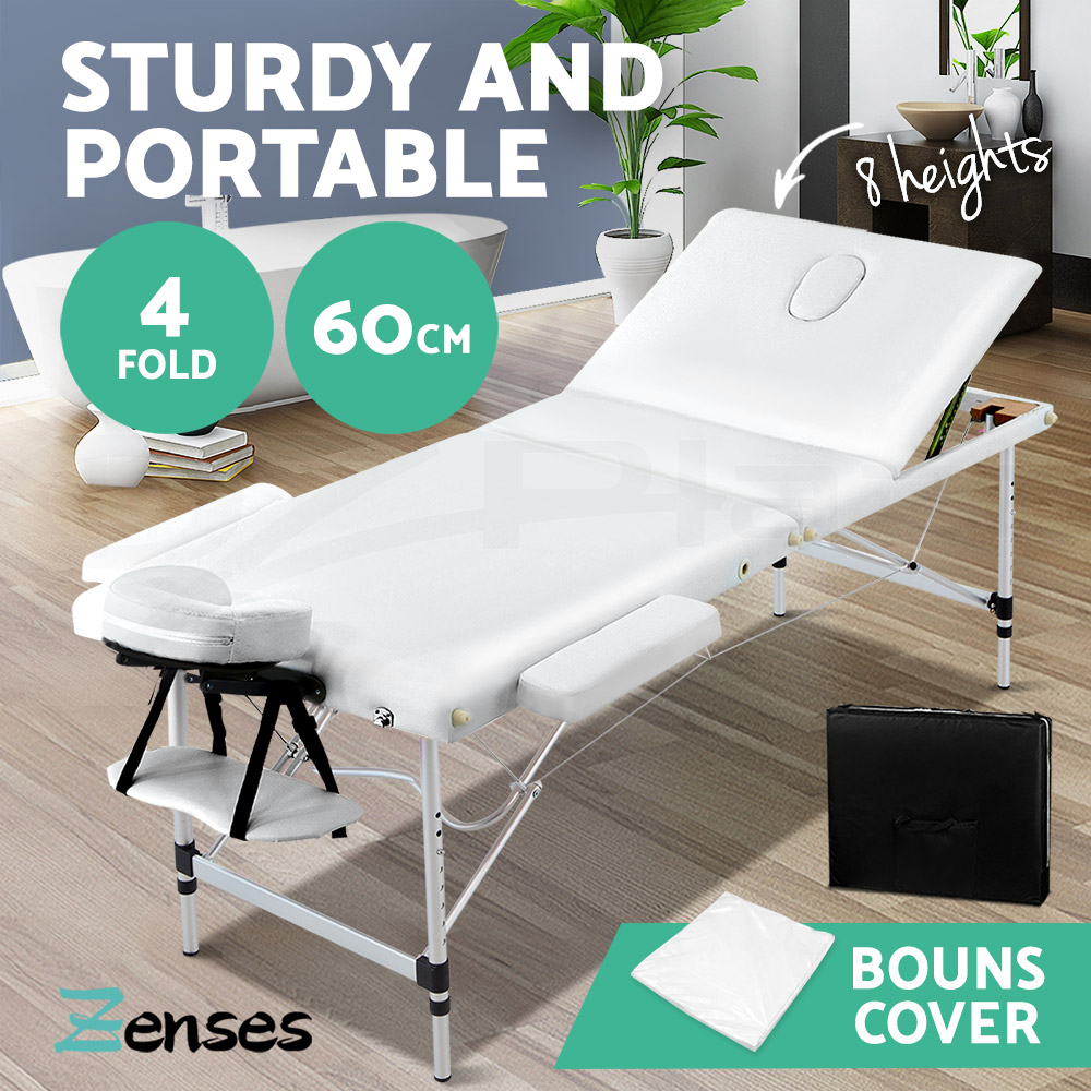 Zenses Massage Table Portable Aluminium Massage Bed Beauty Chair Therapy Folding - Picture 67 of 207