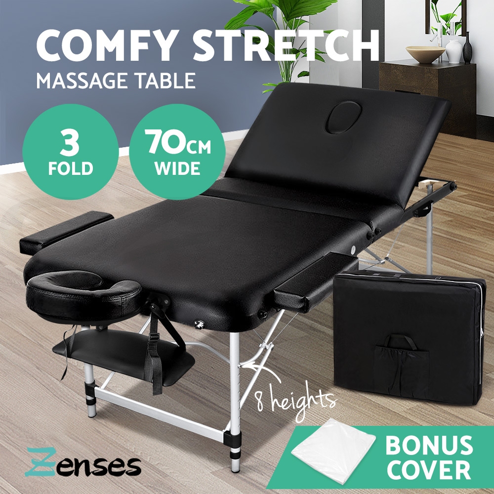 Zenses Massage Table Portable Aluminium Massage Bed Beauty Chair Therapy Folding - Picture 93 of 207