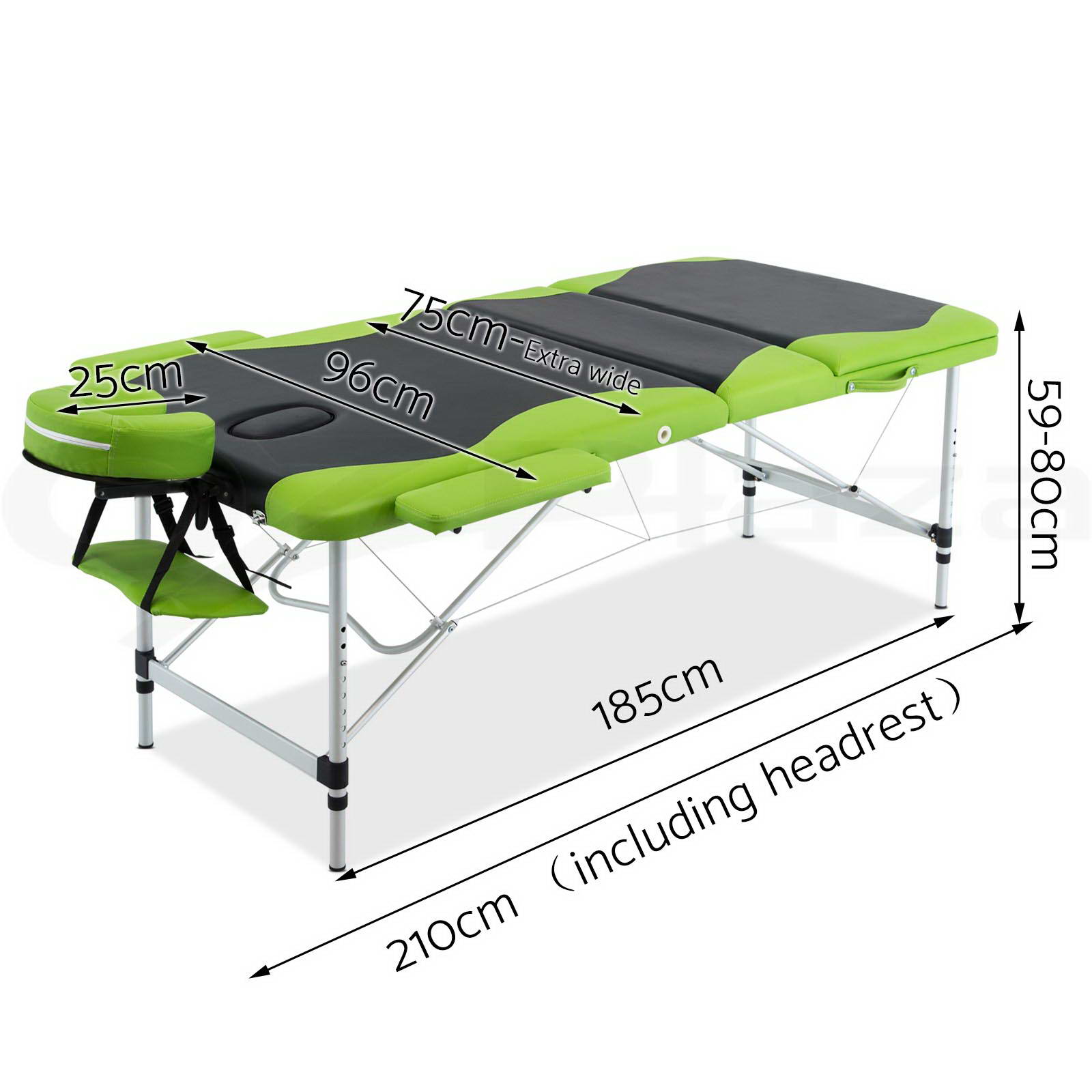 Zenses Massage Table Portable Aluminium Massage Bed Beauty Chair Therapy Folding - Picture 136 of 207