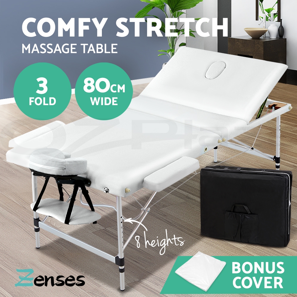Zenses Massage Table Portable Aluminium Massage Bed Beauty Chair Therapy Folding - Picture 181 of 207