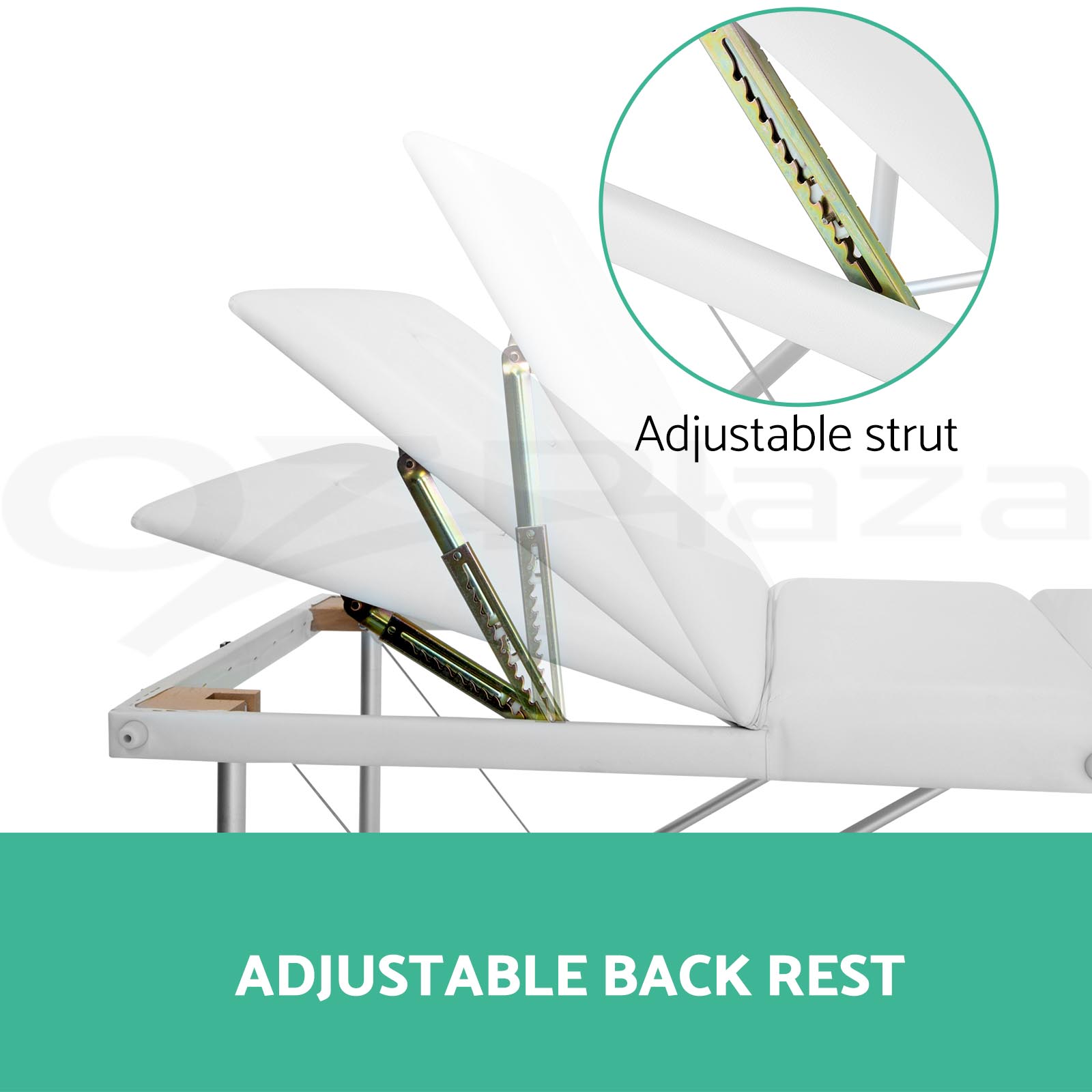 Zenses Massage Table Portable Aluminium Massage Bed Beauty Chair Therapy Folding - Picture 166 of 207