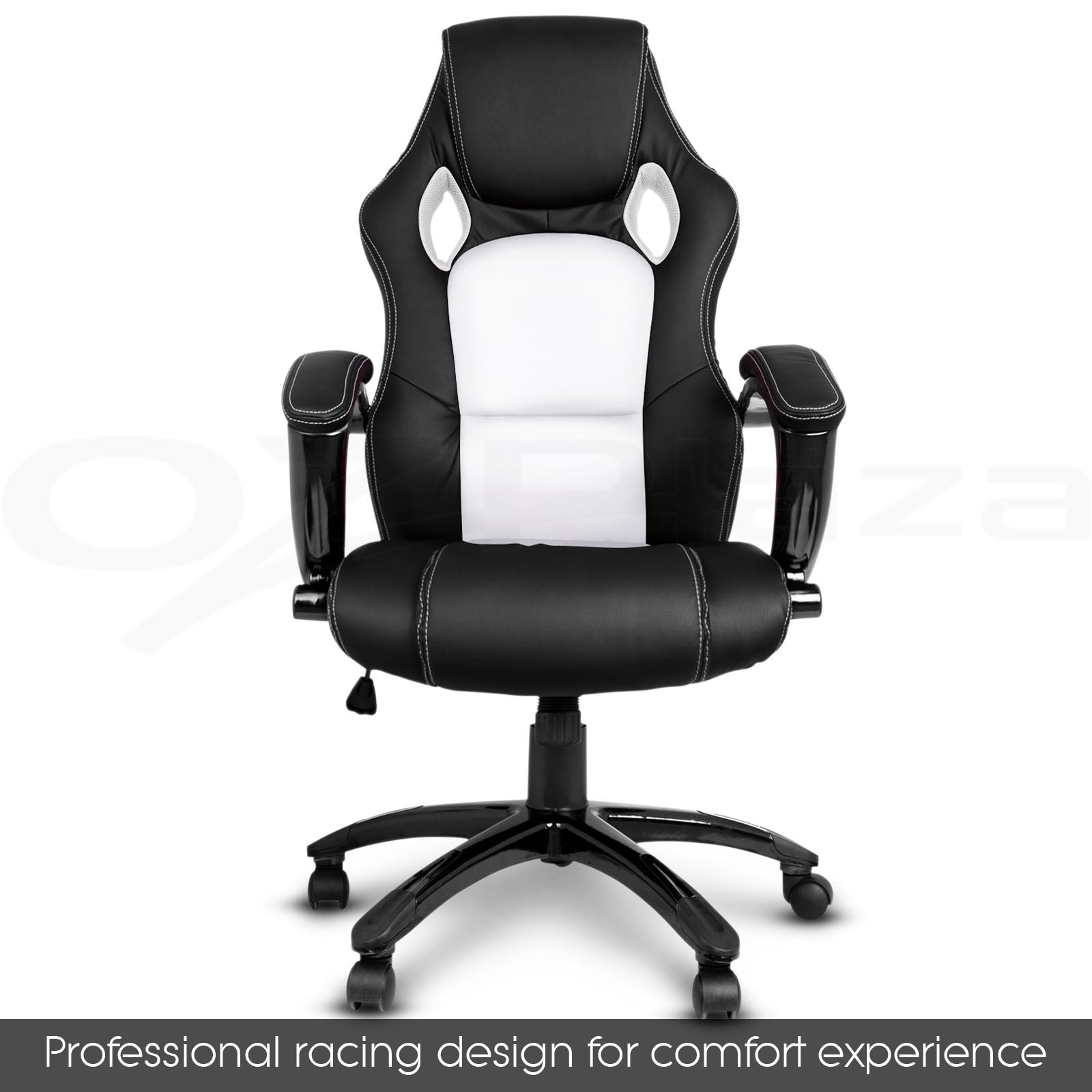 Racing Office Chair Seat Executive Computer Gaming PU Leather