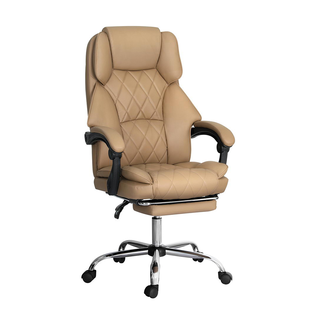 Artiss Executive Office Chair Computer Desk Gaming Chairs Footrest Recline - Picture 24 of 36