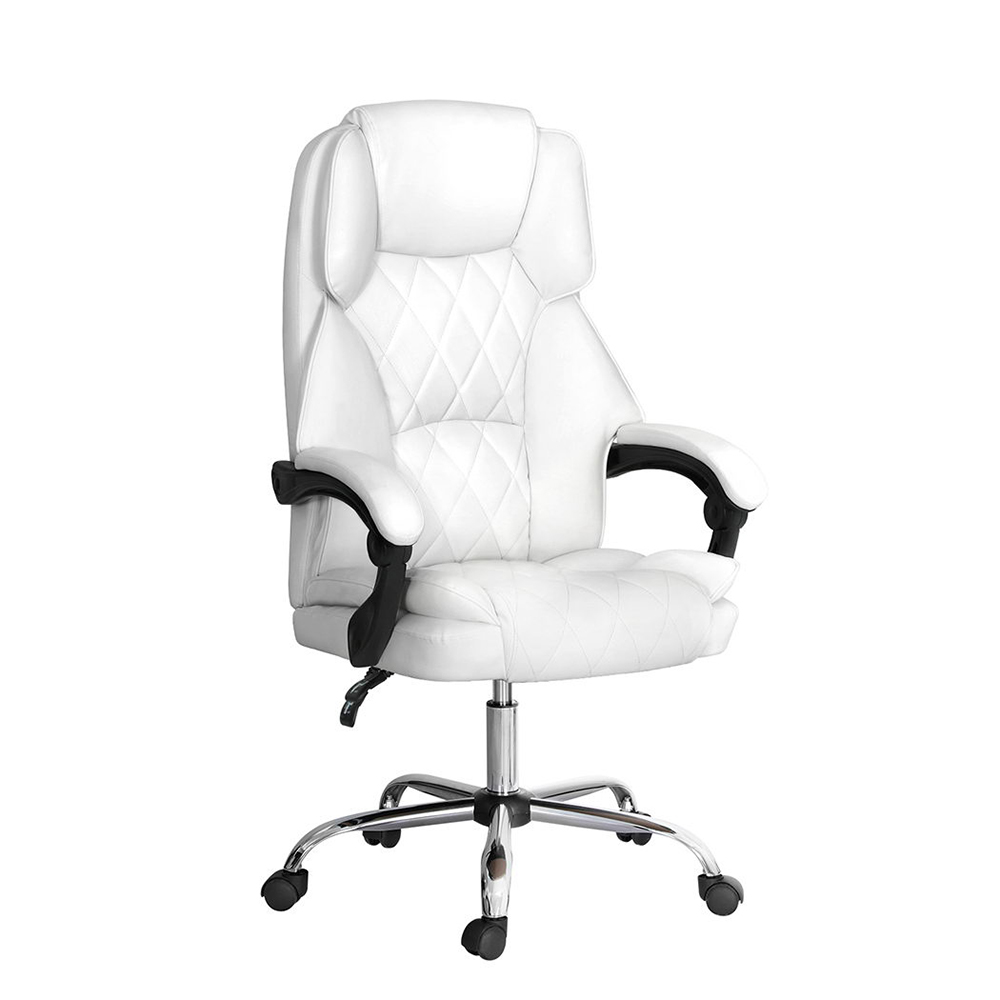 Artiss Executive Office Chair Computer Desk Gaming Chairs Footrest Recline - Picture 36 of 36