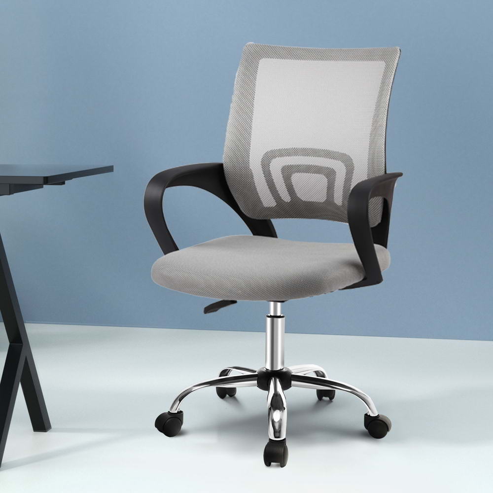 Artiss Gaming Office Chair Computer Mesh Office Chairs Executive Black Grey - Picture 24 of 32
