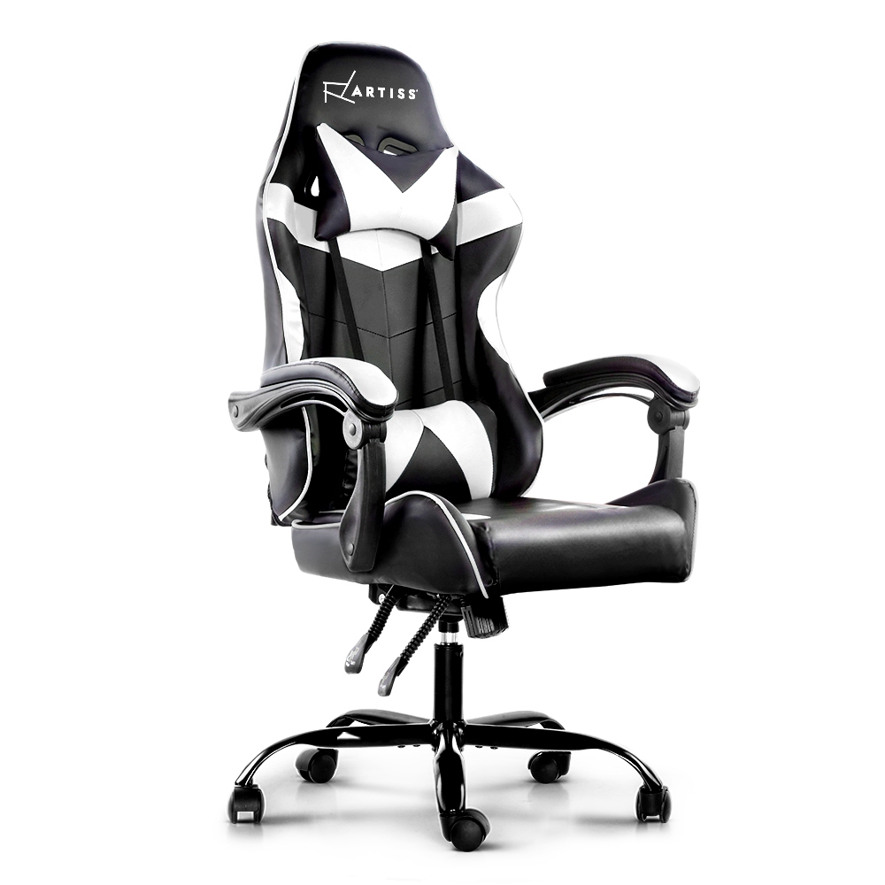 Artiss Gaming Chair Office Chairs Executive Computer Footrest Racing Recliner - Picture 35 of 37