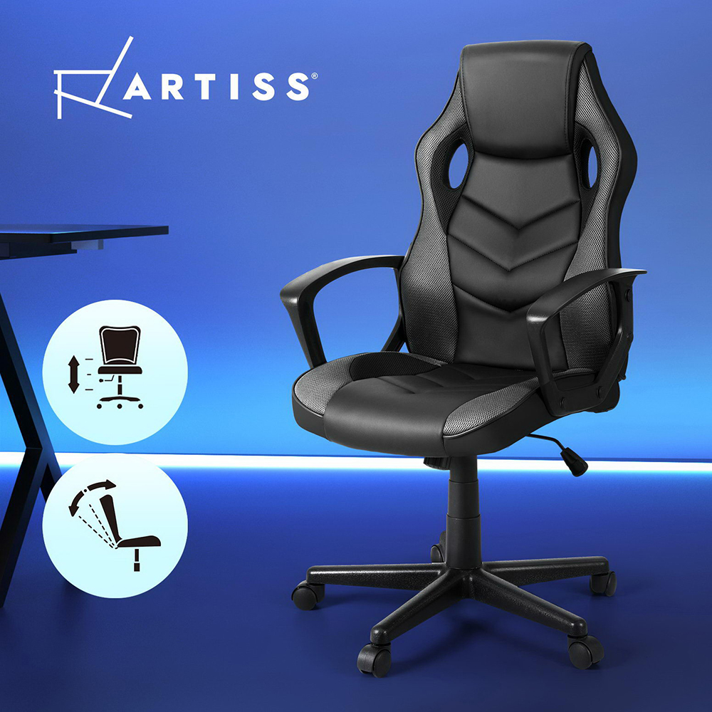 Artiss Gaming Office Chair Computer Executive Racing Chairs High Back - Picture 10 of 19