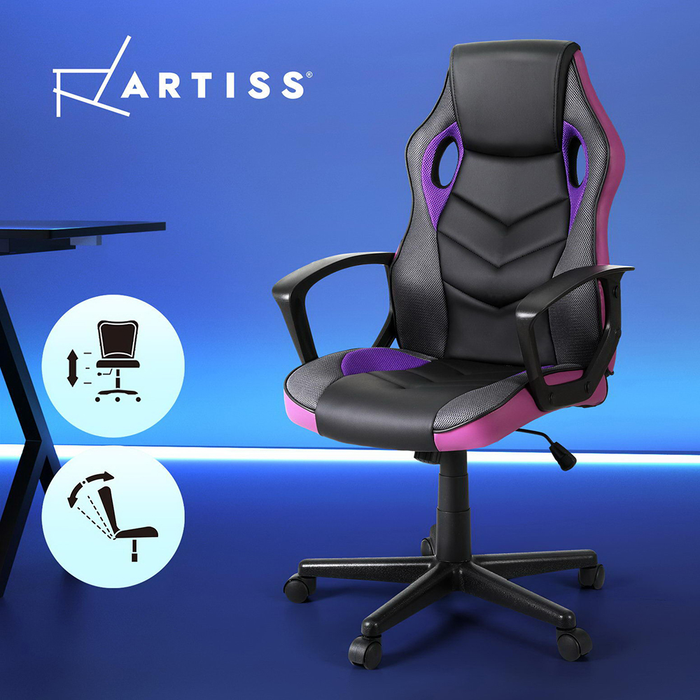 Artiss Gaming Office Chair Computer Executive Racing Chairs High Back - Picture 14 of 19