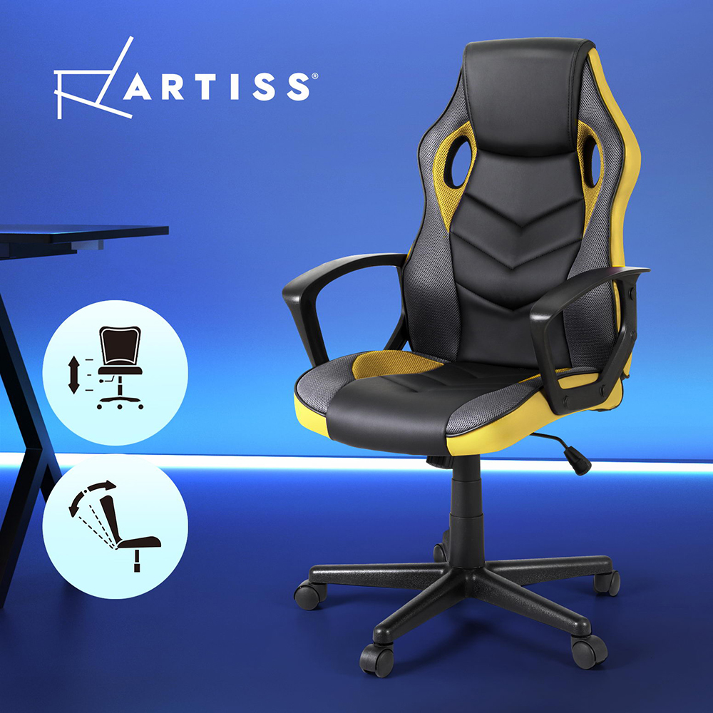 Artiss Gaming Office Chair Computer Executive Racing Chairs High Back - Picture 18 of 19