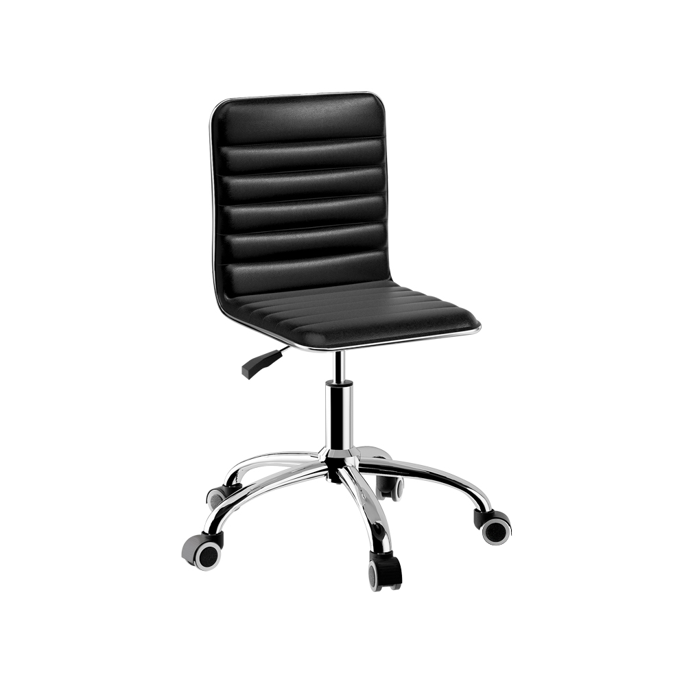 Artiss Office Chair Conference Chairs Computer Desk PU Leather Low Back - Picture 10 of 14