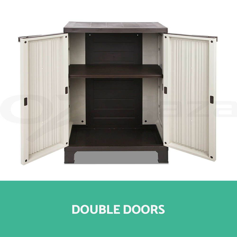 Gardeon Outdoor Storage Garage Adjustable Shelf Garden Shed