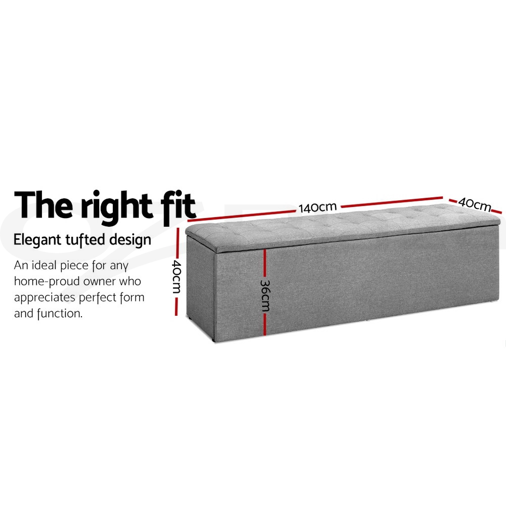 Artiss storage ottoman blanket box deals