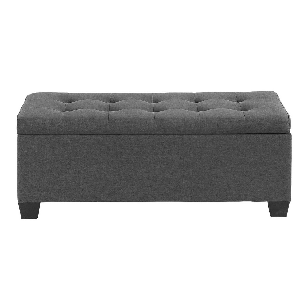 Artiss Storage Ottoman Blanket Box PU Leather Fabric Chest Toy Foot Stool LARGE - Picture 33 of 72